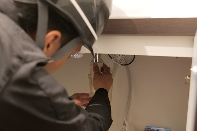 水廻り点検